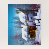 孫娘へのクリスマスプレゼント。 ジグソーパズル (縦)