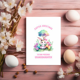 孫娘への復活祭の挨拶 カード