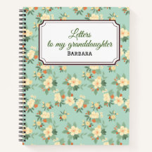 孫娘への手紙ヴィンテージ花