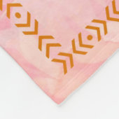 孫娘への贈り物、かわいい蝶の恋人への贈り物 フリースブランケット (角)