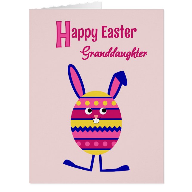 孫娘イースターエッグバニーピンク (正面)