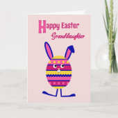 孫娘イースターエッグバニーピンク シーズンカード (正面)
