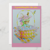 孫娘イースターカード サンキューカード (正面/裏面)