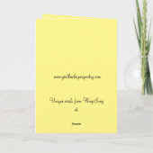 孫娘イースターチックスの卵カード シーズンカード (裏面)