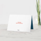 孫娘カードのハロウィン子猫 カード (裏面)