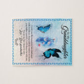 孫娘ギフト |愛おばあちゃん家族グループ ジグソーパズル (横)