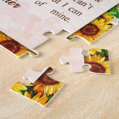 孫娘ギフト |愛おばあちゃん家族グループ ジグソーパズル (側面)