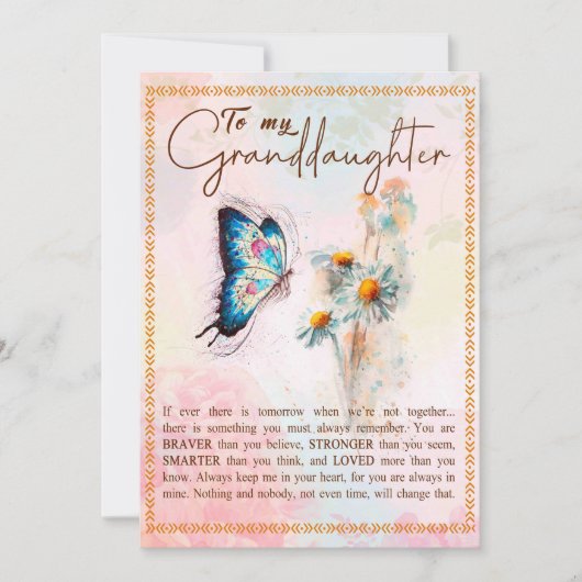 孫娘ギフト | Grandpaおばあちゃんの家族から シーズンカード (正面)