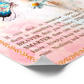 孫娘ギフト | Grandpaおばあちゃんの家族から ポスター (角)