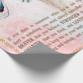 孫娘ギフト | Grandpaおばあちゃんの家族から ラッピングペーパー (角)