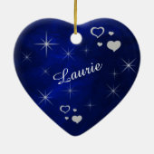 孫娘スターハート記念 セラミックオーナメント (裏面)