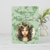 孫娘ダークヘアガールクリスマスの願い (スタンド正面)