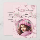 孫娘ダークヘアガールクリスマスの願い (正面/裏面)