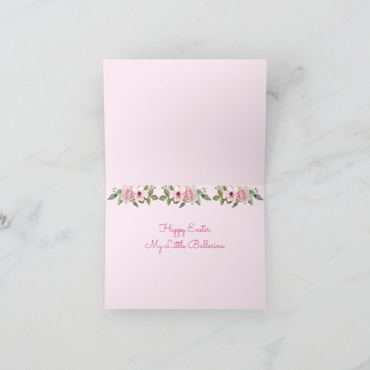 孫娘バニーバレリナピンクガーリーフローラ シーズンカード (内部)