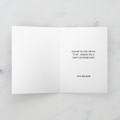 孫娘バレンティーンズデイグリッターユニコーン名 シーズンカード (内部)