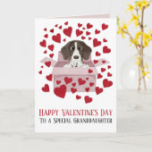 孫娘パピインボックスバレンタイン カード (黄色い花)