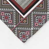 孫娘パーソナライズされた宛の手紙 フリースブランケット (角)