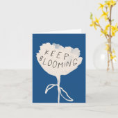 孫娘パーソナライズされた18番目の誕生日カード カード (黄色い花)