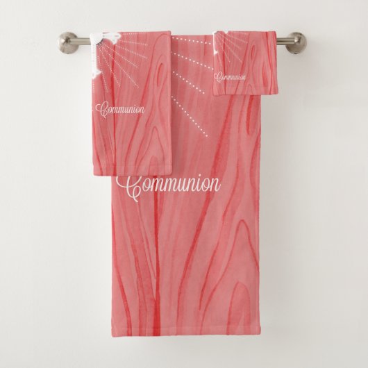 孫娘ファースト・コミュニオンクロス・アンド・レイ バスタオルセット (インサイチュ)