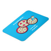 孫娘ユーモアのあるへのバレンタインデー マグネット (左側)