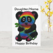 孫娘姪友達の誕生日カード カード (黄色い花)