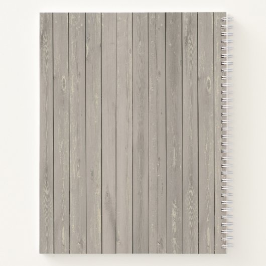 孫娘宛のカスタマイズ可能な手紙 ノートブック (裏面)