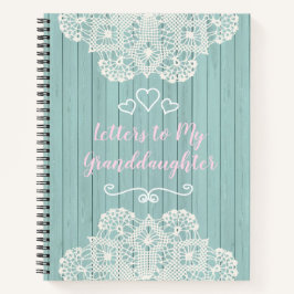 孫娘宛のカスタマイズ可能な手紙 ノートブック