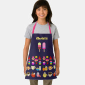 孫娘料理ベーキングパーティー食品誕生日 エプロン (インサイチュ)