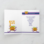 孫娘第1位ハロウィーンハッピーパンプキン カード (内部)