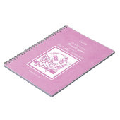 孫娘第1回同窓、ピンク ノートブック (左側)