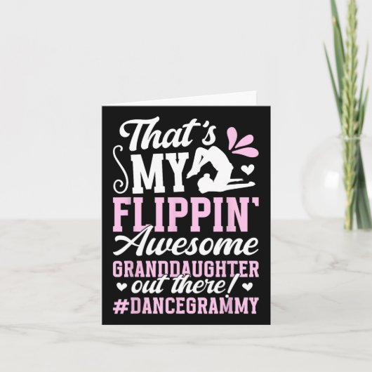 孫娘素晴らしダンスグラのグラミー カード (正面)