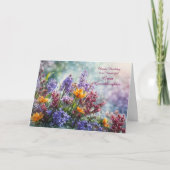 孫娘素晴らしハッピーバースデー カード (正面)