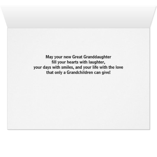 孫娘素晴らしピンク水玉模様祖父母 (内部横(下))