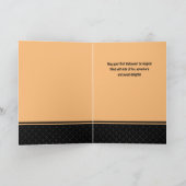 孫娘素晴らしファースト・ハロウィーン・レディ・ウィッチのために カード (内部)