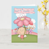 孫娘素晴らしリトルガーデン妖精カード カード (黄色い花)