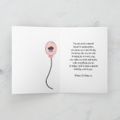 孫娘素晴らし誕生日カード – カップケーキプリンス カード (内部)