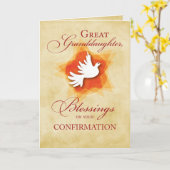 孫娘素晴らし、確認祝い カード (黄色い花)