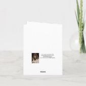 孫娘誕生日とガールベアとカップケーキ カード (裏面)