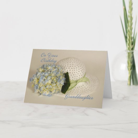 孫娘誕生日 カード (正面)