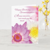 孫娘誕生日,花,宗教 カード (黄色い花)