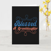 孫娘賛美 カード (黄色い花)