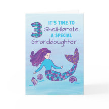 孫娘3rd誕生日スパークリー見て人魚