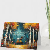 孫娘&おばあちゃんカスタム誕生日カード カード