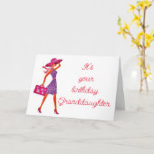 **孫娘**すごい/輝いてる! カード (黄色い花)