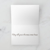 **孫娘**ブライダルシャワー – 愛 招待状 (内部)