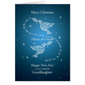 孫娘、平和クリスマスの鳩 (正面)