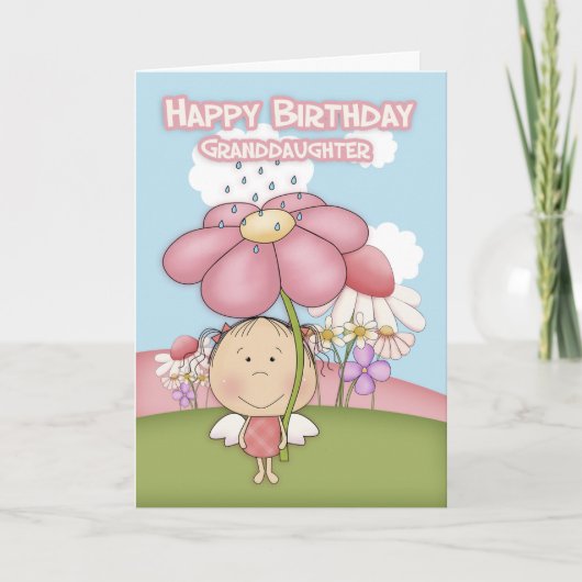 孫娘 – Little Garden Fairy Card カード (正面)