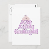 孫娘T頼シャツについて ポストカード (正面/裏面)