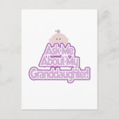 孫娘T頼シャツについて ポストカード (正面)