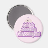 孫娘T頼シャツについて マグネット (正面/裏面)